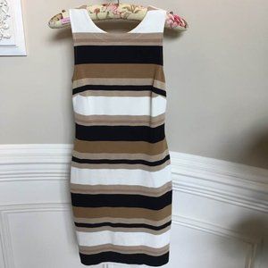 Banana Republic Striped Sheath Dress
